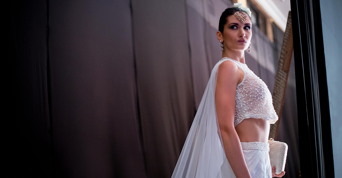 Backstage at Colombo Fashion Week